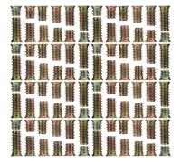 105 Pcs Inserto Filettato Inserti Filettati Viti Per Mobili Nut Di Inserimento