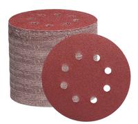 105 Pezzi Dischi Abrasivi 125mm Carta Vetrata Abrasiva 8 Fori per Levigatrice