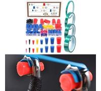 105 Pezzi Silicone Gomma Rivestimento Kit Con Benzina Schermatura Tape Alta Temp