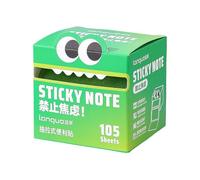 105 strisce adesive, piccoli pennarelli laterali autoadesivi, trasparenti Sticky Notes, foglietti adesivi che possono essere utilizzati come linguette per libri e schede di annotazione indice