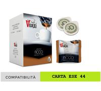 1050 Cialde in Carta Verzì Miscela Aroma Ricco Filtro ESE 44 MM Originali Verzi
