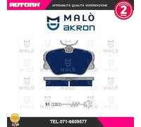 1050023 Kit pastiglie freno a disco anteriore (MARCA MALO')..