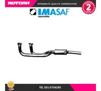 105003 Silenziatore anteriore adatto a Alfa Romeo A 75 TS (MARCA IMASAF)..