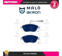 Set di pastiglie freno ATE 13.0460-3864.2, fronte