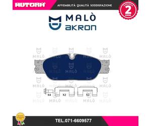 1050424 Kit pastiglie freno a disco ant adatto a Jaguar (MARCA-MALO').