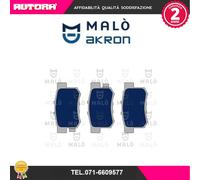 Set di pastiglie freno BREMBO P 28 039, posteriore