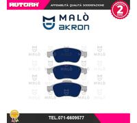 KIT PASTIGLIE FRENO ANT BREMBO JEEP RENEGADE 1.6 CRD 88KW 14> P23165