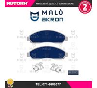1051153 Kit pastiglie freno a disco ant adatto a Isuzu D-Max I (MARCA-MALO').