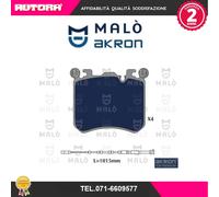 1051242 Kit pastiglie freno a disco ant adatto a Bmw (MARCA-MALO').
