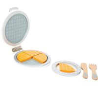 10592 Ferro per cialde "Cucina per bambini" small foot in legno, da aprire con spazio per quattro cialde, a partire da 3 anni