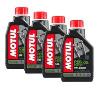 105929 OLIO PER FORCELLE MOTUL Fork OIL Expert LIGHT 5W Technosynthese 4 LITRI