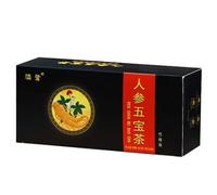 105g Tè Cinque Erbe Preziose con Ginseng Tè Originale Cinese Profumato Tè Buono Tè Naturale Organico Tè ai Fiori Cibo Verde senza Additivi Tè alle Erbe