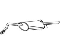 106 CV SILENZIATORE POSTERIORE PER DAEWOO Lanos Tre VOL KLAT 1.6 16V KW 78 CV 10
