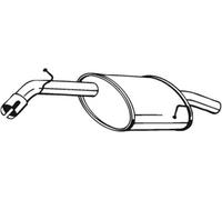 106 CV SILENZIATORE POSTERIORE PER DAEWOO Nubira J100 1.6 16V KW 78 CV 106