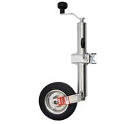 10617 con Braccio di Supporto da 48 mm Ruote in Gomma 200 x 50 mm