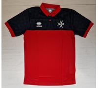 10622 ERREA MALTA NAZIONALE CALCIO POLO BOB MAGLIA MANICHE CORTE 22/23 LT1