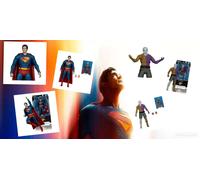 106424 DC MULTIVERSE SUPERMAN MOVIE 2025 FIGURE SET (6)