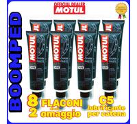 106513 MOTUL GRASSO PASTA BIANCA LUBRIFICANTE CATENA C5 CHAIN PASTE 8x150 08MO20
