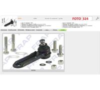 1066 7700769720 TESTINA SNODO BRACCIO STERZO RENAULT R21