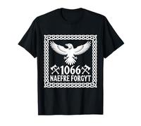 1066 Naefre Forgyt Influenza norrena Classica della Cultura Inglese Maglietta
