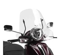 106A A106A|65 PARABREZZA VISIERA SCHERMO CUPOLINO PARAVENTO + ATTACCHI GIVI COMPATIBILE CON PIAGGIO BEVERLY TOURER 125 250 300 400 2010 MOTO SCOOTER