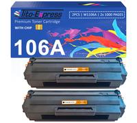 106A W1106A Toner con Chip Compatibile per HP Laser 107w 107a 107r 107 MFP 135a
