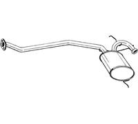 107 CV SILENZIATORE CENTRALE PER RENAULT 19 II B/C53 1.8 KW 79 CV 107