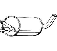 136 CV SILENZIATORE CENTRALE PER VOLVO 240 P242, P244 2.3 KW 100 CV 136