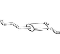 58 CV SILENZIATORE POSTERIORE PER RENAULT 19 I Chamade L53 1.4 KW 43 CV 58