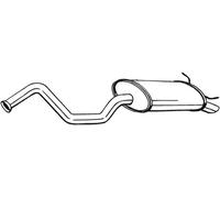 114 CV SILENZIATORE POSTERIORE PER RENAULT Laguna I Grandtour K56 2.0 KW 84 CV 1