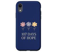 107 giorni di speranza floreale tributo design Custodia per iPhone XR