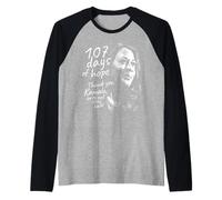 107 Giorni Kamala Ritratto Maglia con Maniche Raglan