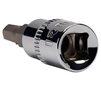 107-H8-1 chiave esagonale, chiave a bussola HEX 8 mm 1/4" 37,5 mm IRIMO