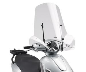 107A COMPLETO DI ATTACCHIA110A PARABREZZA CUPOLINO GIVI COMPATIBILE CON PIAGGIO FLY 50 2010