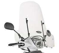 107A GIVI Parabrezza Trasparente per Piaggio Liberty 125 2009 2010 2011 2012