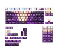108/135 Tasti Sublimazione Tinta Keycaps Stampa Frontale Valle Retroilluminato Brilla Attraverso Keycaps Per Tastiera Frontale Stampa Retroilluminata