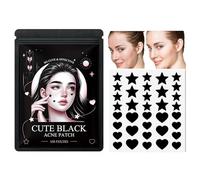 108 adesivi per brufoli per la cura della pelle uniforme, a forma di cuore e a forma di stella, per uomini, donne, adolescenti, adulti, amici e