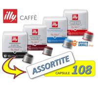 108 Capsule Caffè Caffe ILLY IPERESPRESSO → Classico, Intenso, Dek a SCELTA