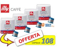108 Capsule Caffè Caffe ILLY IPERESPRESSO → Classico, Intenso, Dek a SCELTA