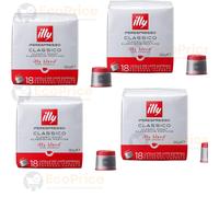 Illy 6 Confezioni da 18 Caffè in Capsule Iperespresso tostato INTENSO Illy