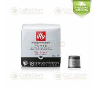 108 Capsule Cialde illy Iperespresso TOSTATO FORTE NERO 100% Arabica