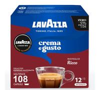 108 Capsule Lavazza A Modo Mio Ricco Caffè Crema e Gusto Ricco