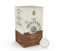 108 Cialde Filtro Carta Caffè Molinari Espresso Aromatizzato Con Estratto Cacao