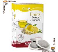 72 Cialde Filtro Carta ESE 44mm Sandemetrio Zenzero e Limone