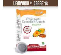 108 Cialde Filtro Carta SanDemetrio CANNELLA E ARANCIA 100% Naturale
