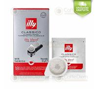 108 Cialde illy Carta 44mm Universali 6 Box da 18 Cialde illy Tostato Classico
