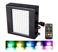 108 Led RGB Colorate Strobo Discoteca Luce Stroboscopica con Telecomando per Casa, Mini Led Strobe Lights Luci Stroboscopiche per Festa, Lampada Stroboscopica Discoteca Intermittenza Stroboscopio