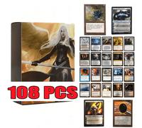 108 pezzi Carte Proxy di Magic The Gathering con nucleo blu, terre doppie, terre di recupero, terre shock Carta tessile