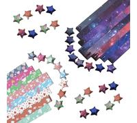 1080 Fogli Strisce di Carta per Stelle, Carta per Stelle Origami Paper Star Strips Colorata Origami Paper Stars Strisce di Carta Lucky Stars Pieghevole Carta Per DIY Artigianato Origami Fatti a Mano