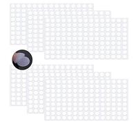 1080 Pezzi Tondini Adesivi Tondo, 540 Coppie 10 mm Adesivo Tondo Punti Autoadesivi, Gancio e Anello Nastro Puntini Auto Adesivo per Decorazioni da Parete Foto Oggetti Per Tutte le Superfici